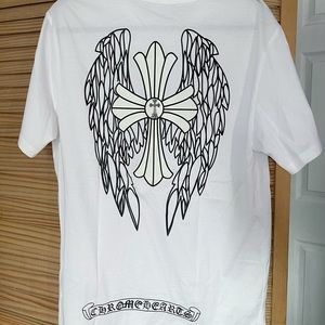 Men’s White T-shirt, 100% Cotton